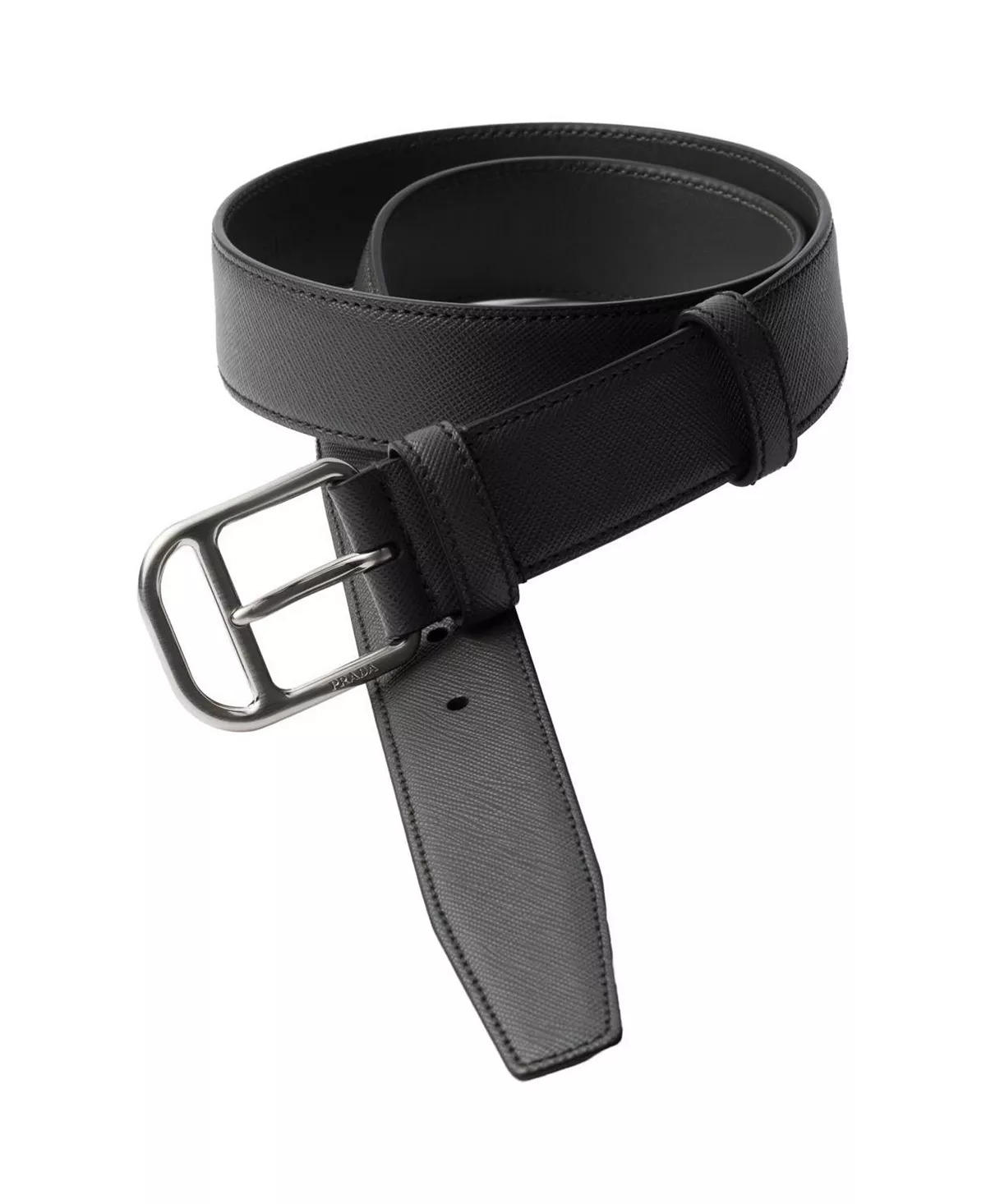 Saffiano Leather Belt - 4
