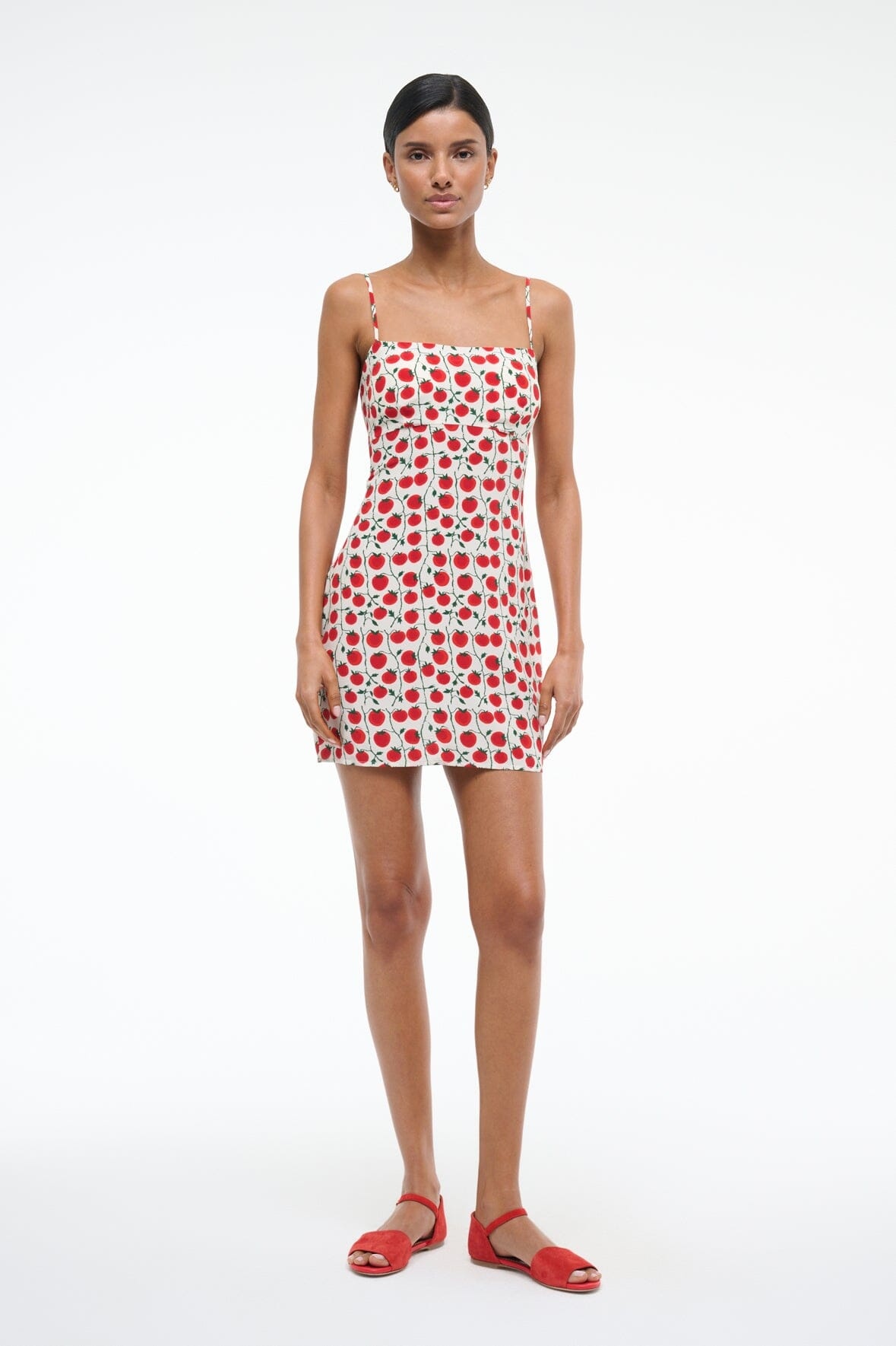 STAUD REMINGTON DRESS ON THE VINE ROMA - 4