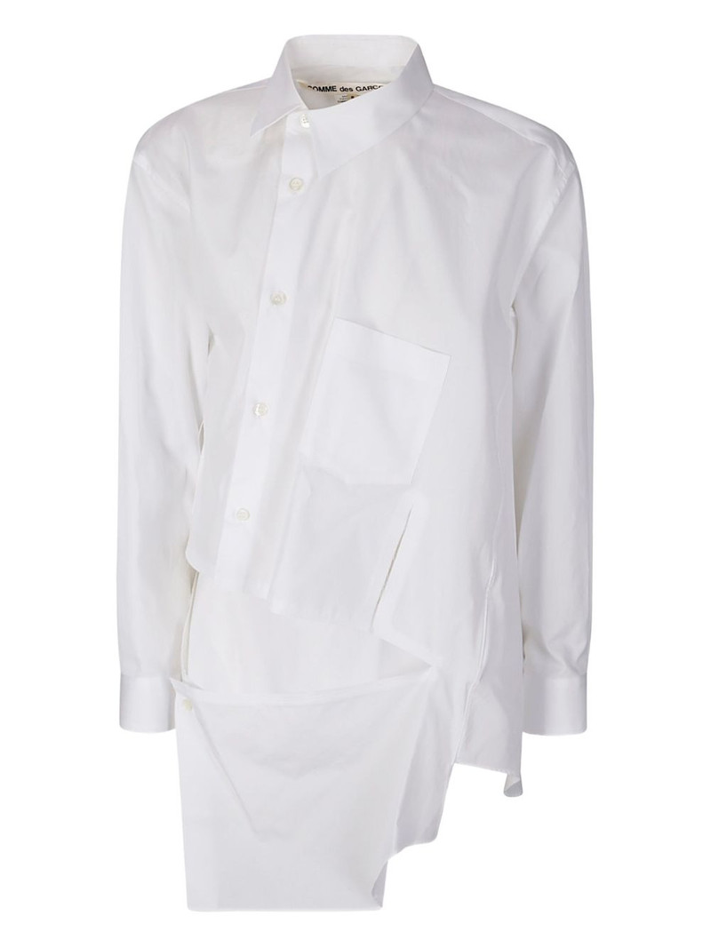 asymmetric pocketed shirt 1
