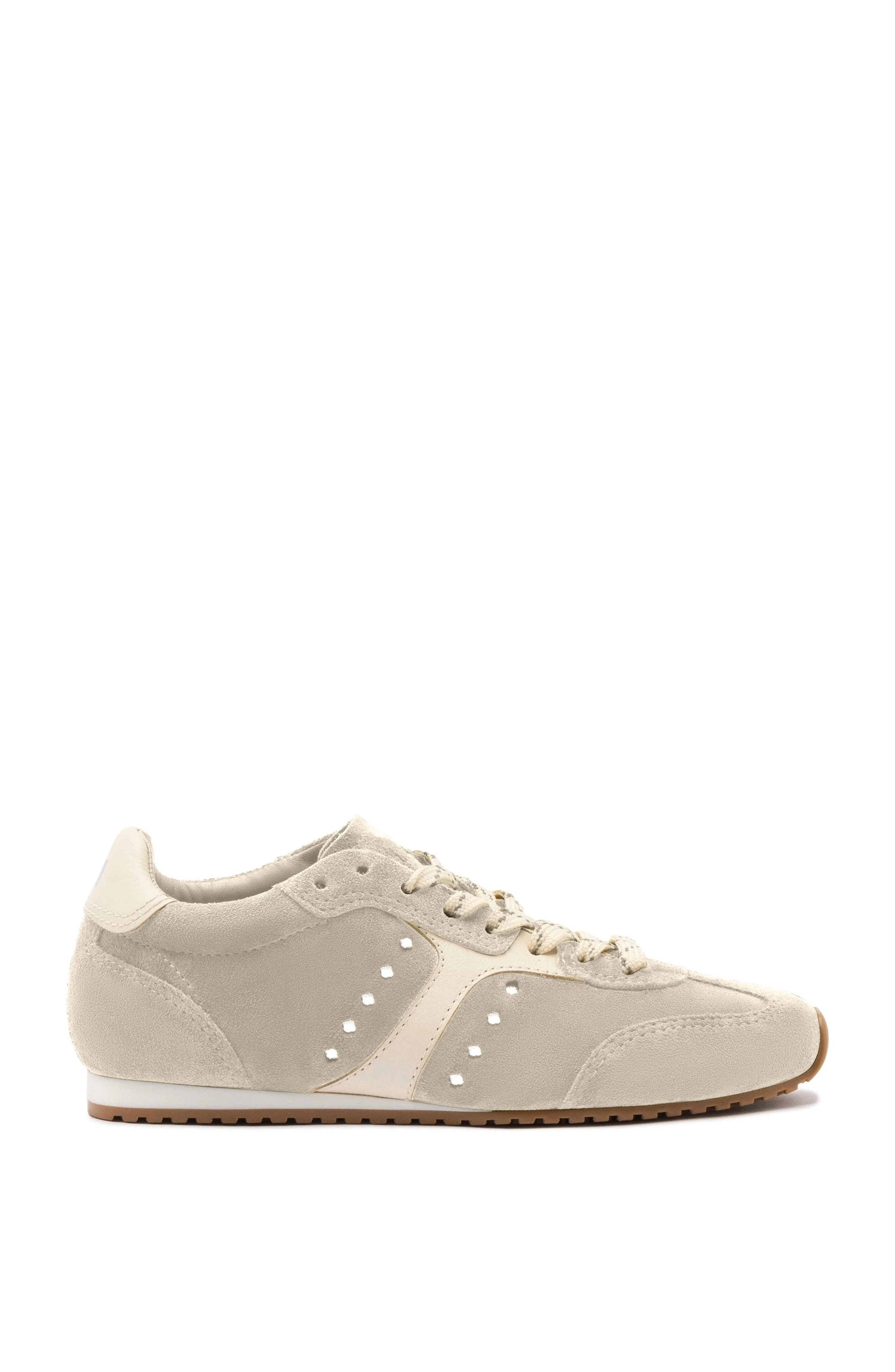 Larroudé Stella Sneaker in Mushroom Grey at Nordstrom - 1
