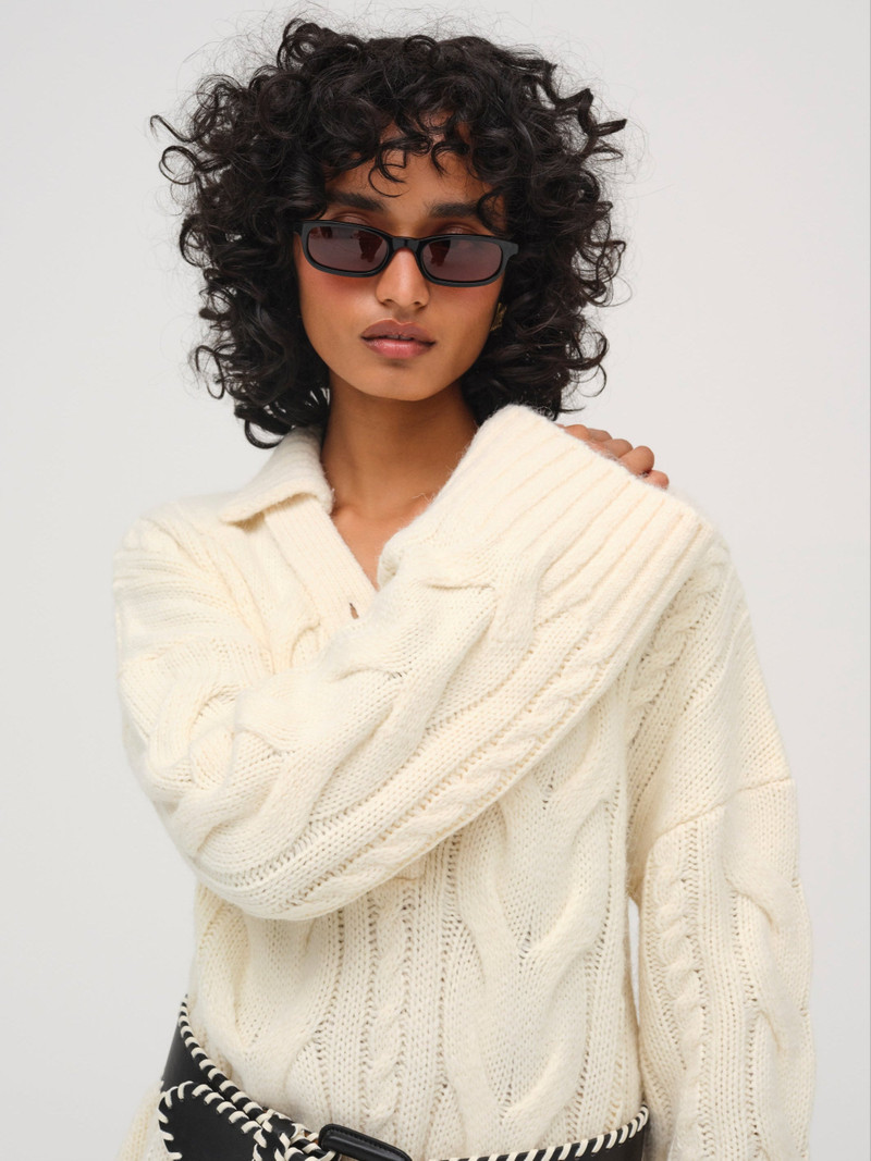 Camille Cable Knit Sweater 3
