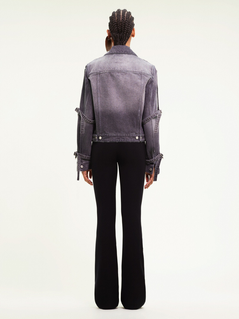 TRUCKER JACKET MULTI-STRAPS STONE DENIM 3