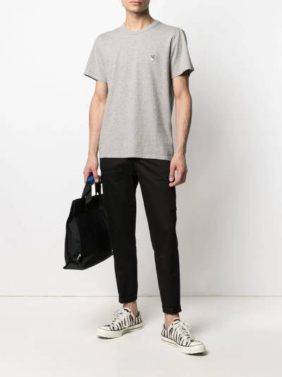 Maison Kitsuné Fox-appliqué crewneck T-shirt outlook