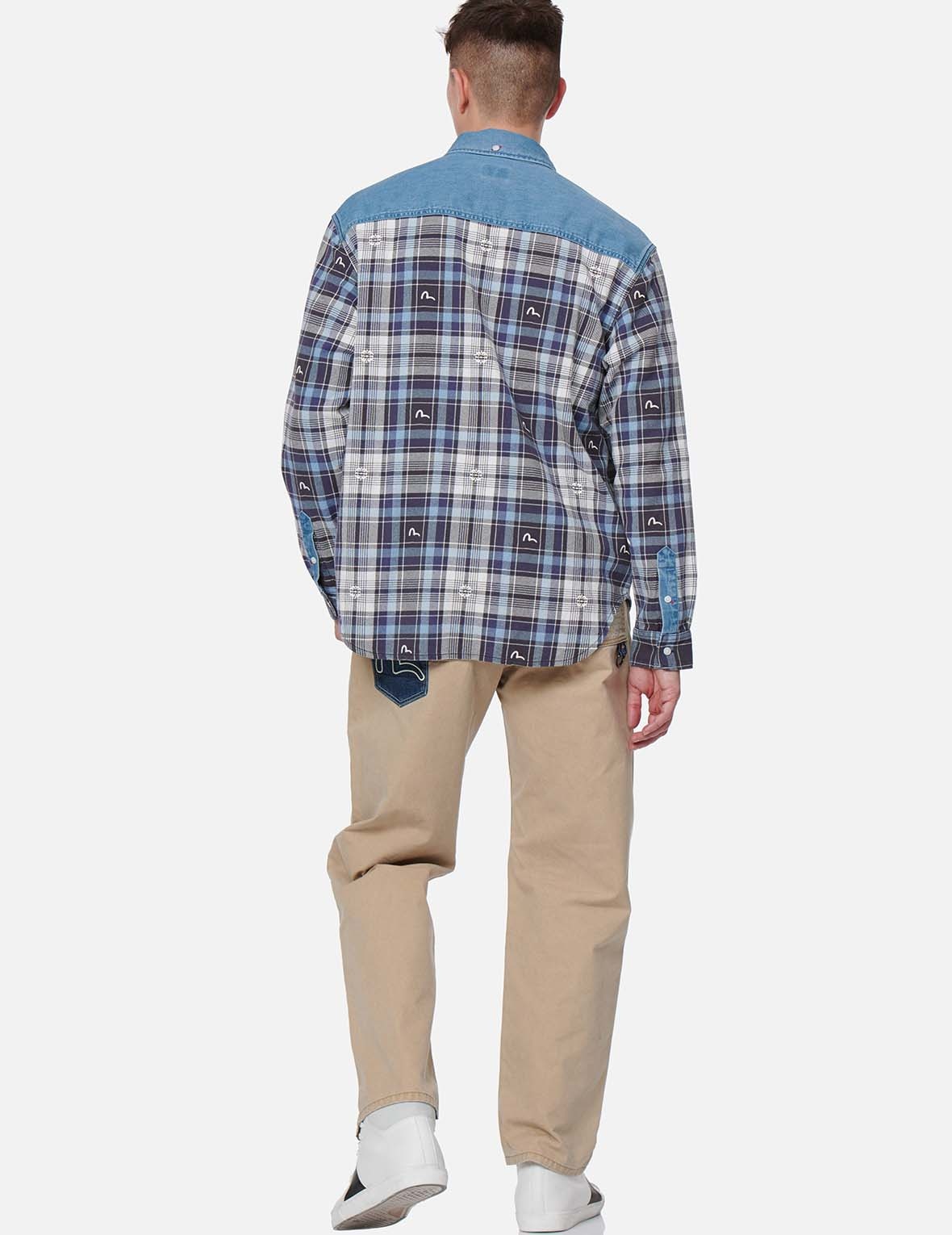 FABRIC BLOCKING WOVEN PANTS - 5