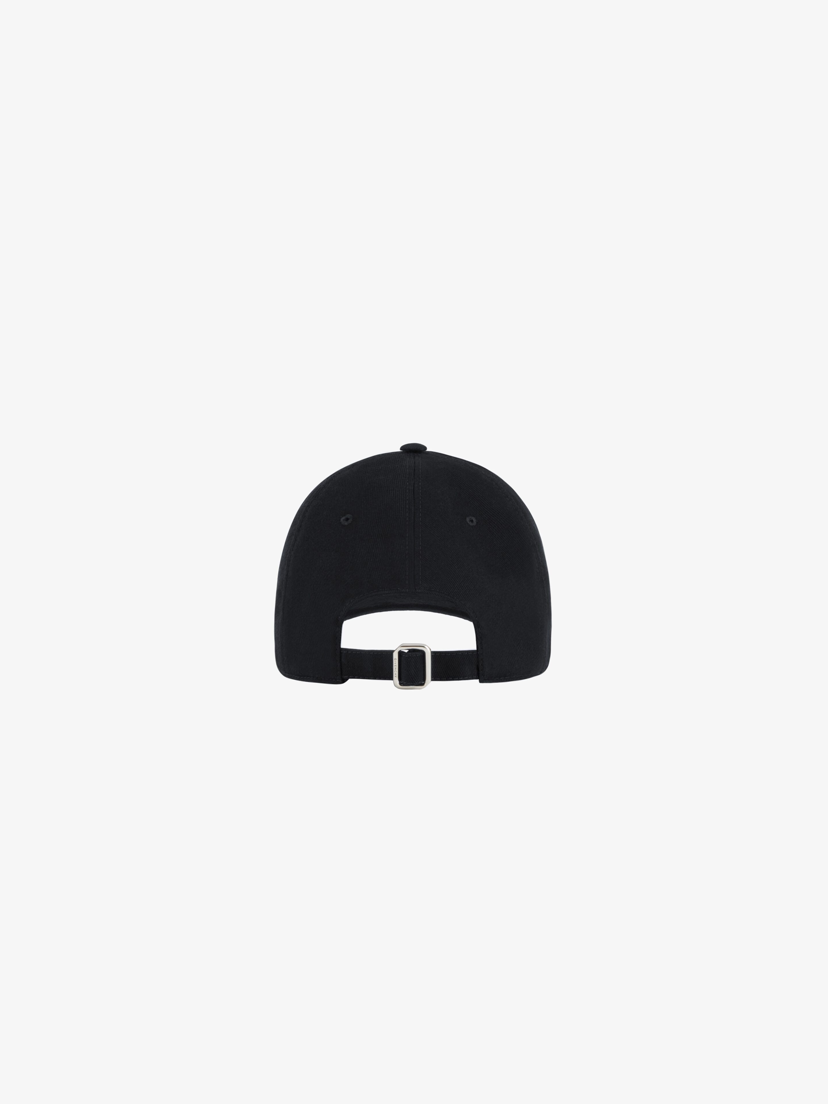 GIVENCHY EMBROIDERED CAP IN TWILL - 4