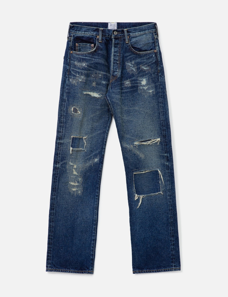 JUNYA WATANABE MAN X NEW MANUAL SELVEDGE DENIM JEANS - 1