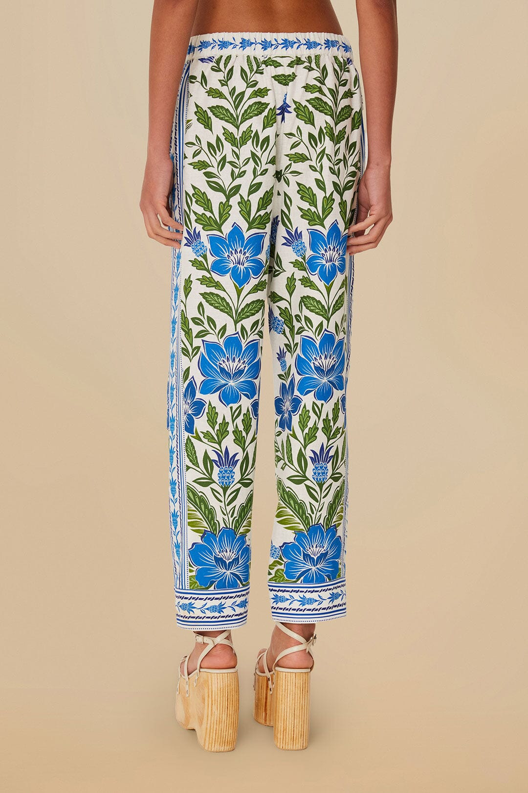 Off-White Tropicance Lenzing™ Ecovero™ Euroflax™ Pants - 5