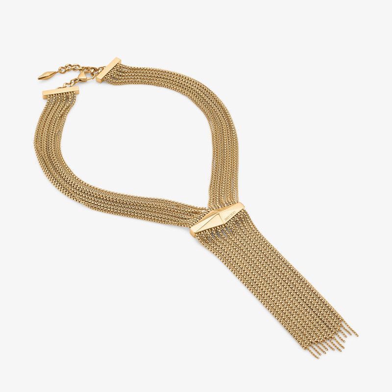 JIMMY CHOO Zandra Necklace
Vintage Gold Chandelier Necklace with Diamonds outlook