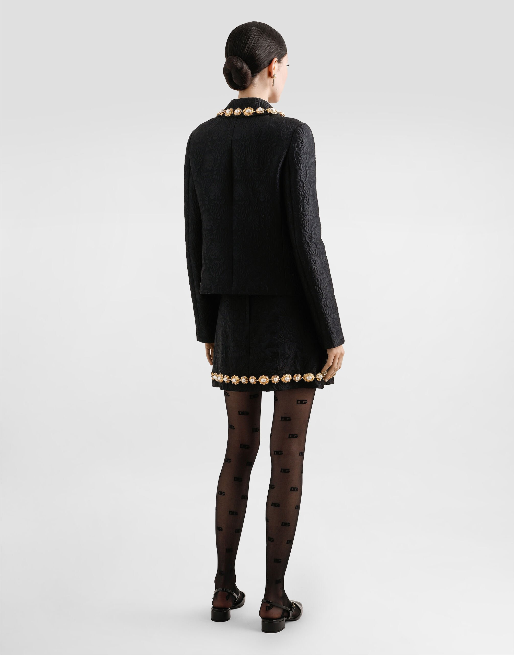 Brocade miniskirt - 3