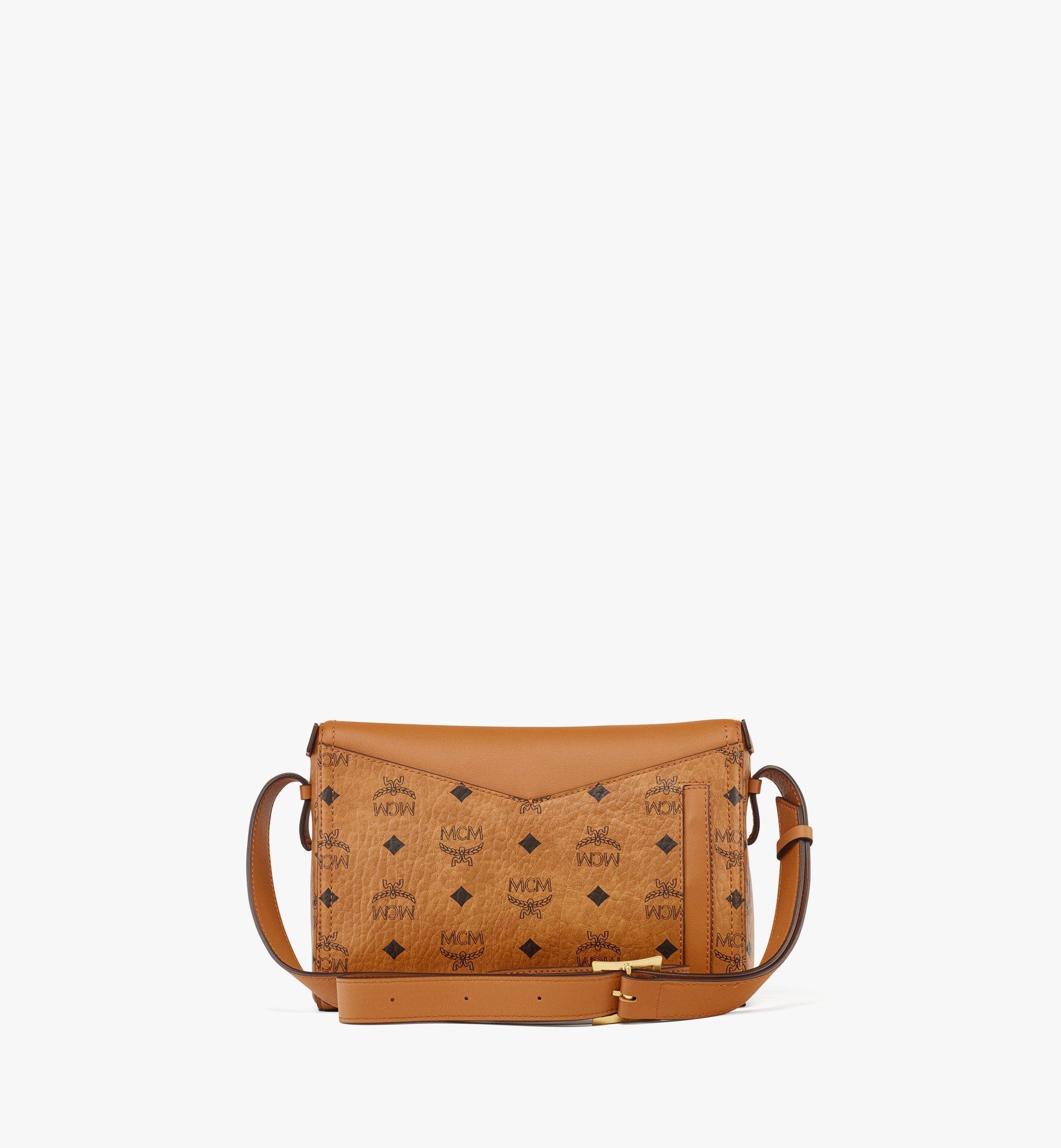 Diamond 3D Shoulder Bag in Visetos Leather Mix - 3