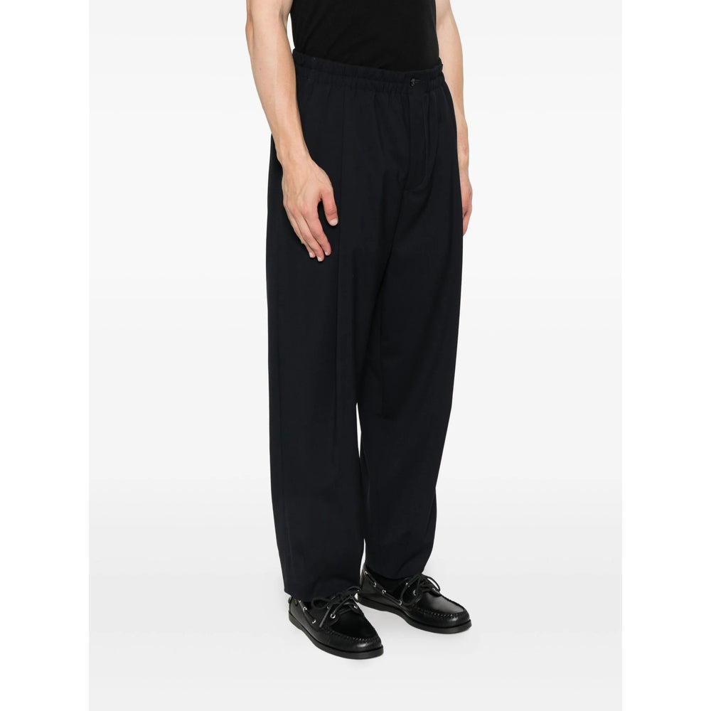 Giorgio Armani Blue Trousers - Loose Fit Men - 3