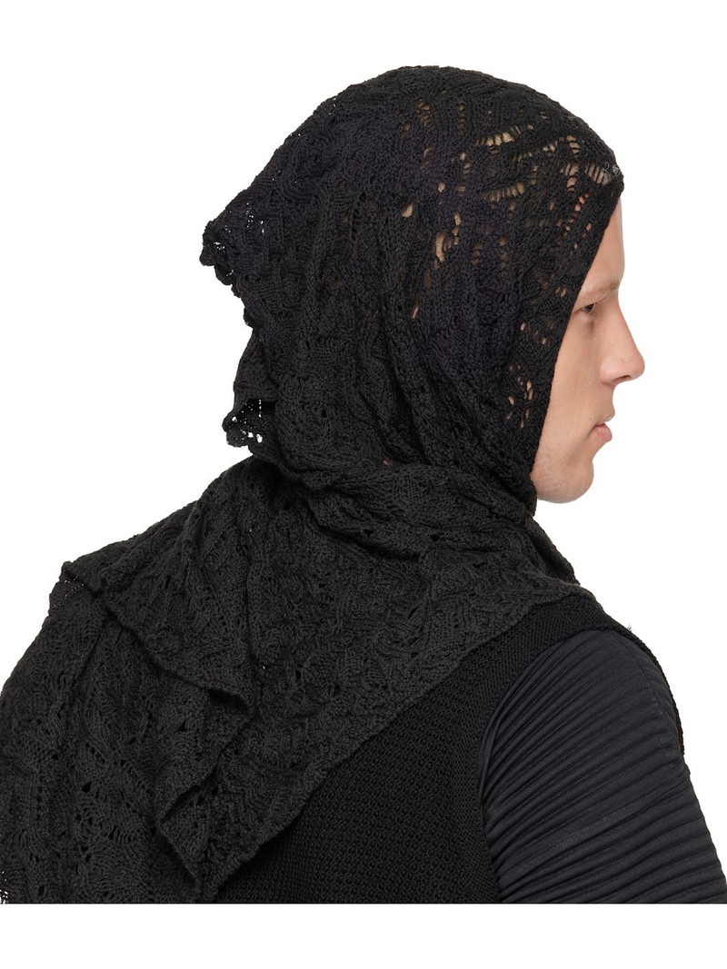 ISSEY MIYAKE Black Branches & Leaves May Scarf outlook