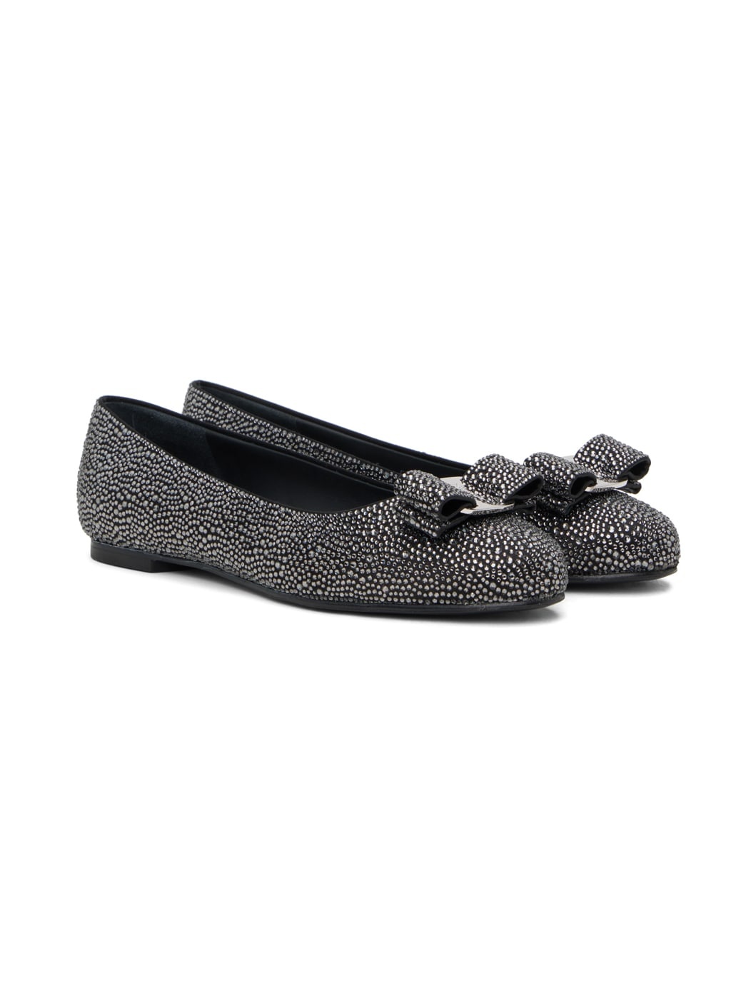 Black Varina Ballerina Flats - 4
