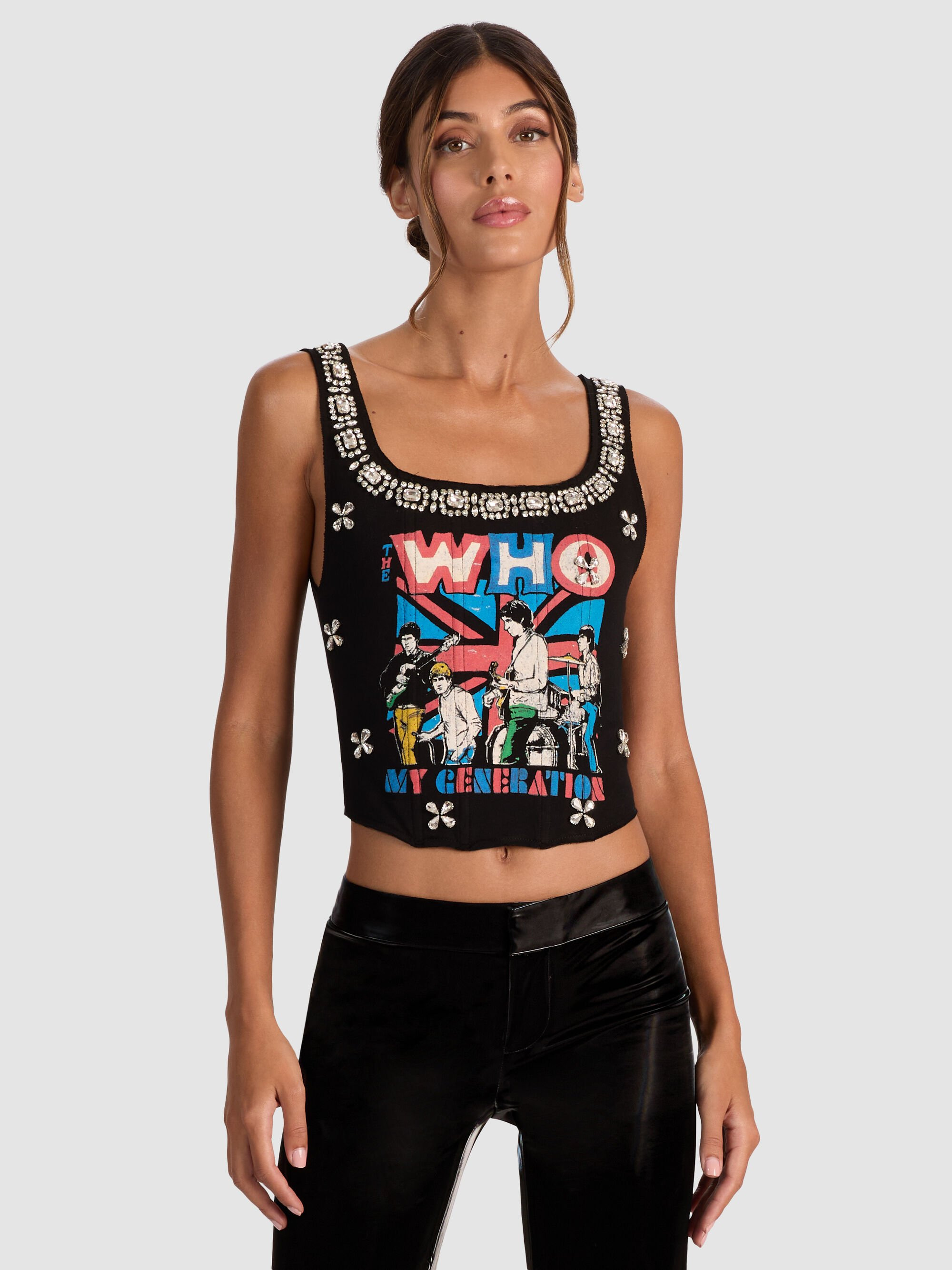 BRESLIN BAND TEE CORSET - 2