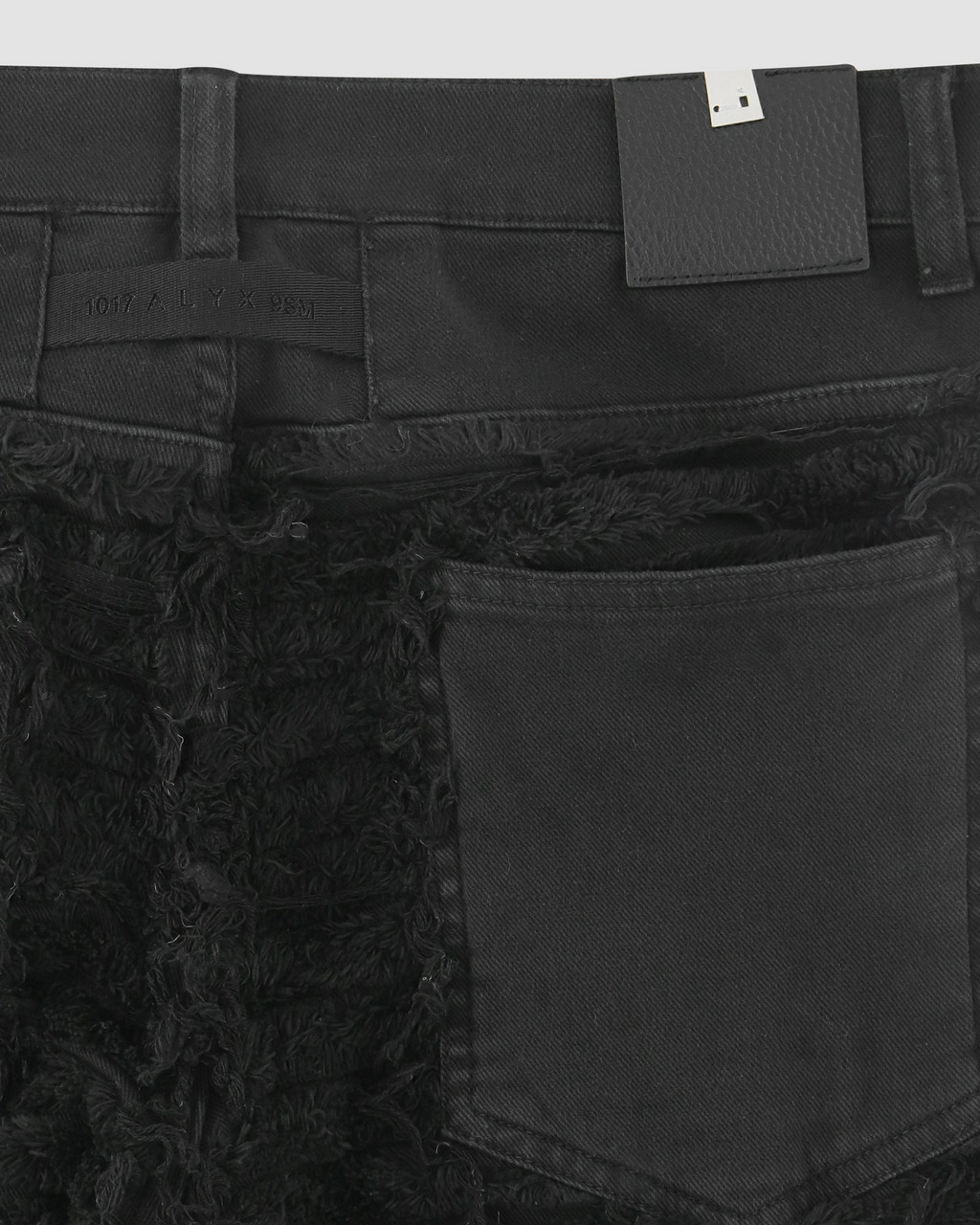 NON STUDDED BLACKMEANS 6 POCKET JEAN - 6