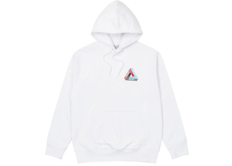 PALACE Palace Tri-Dart Hood White outlook