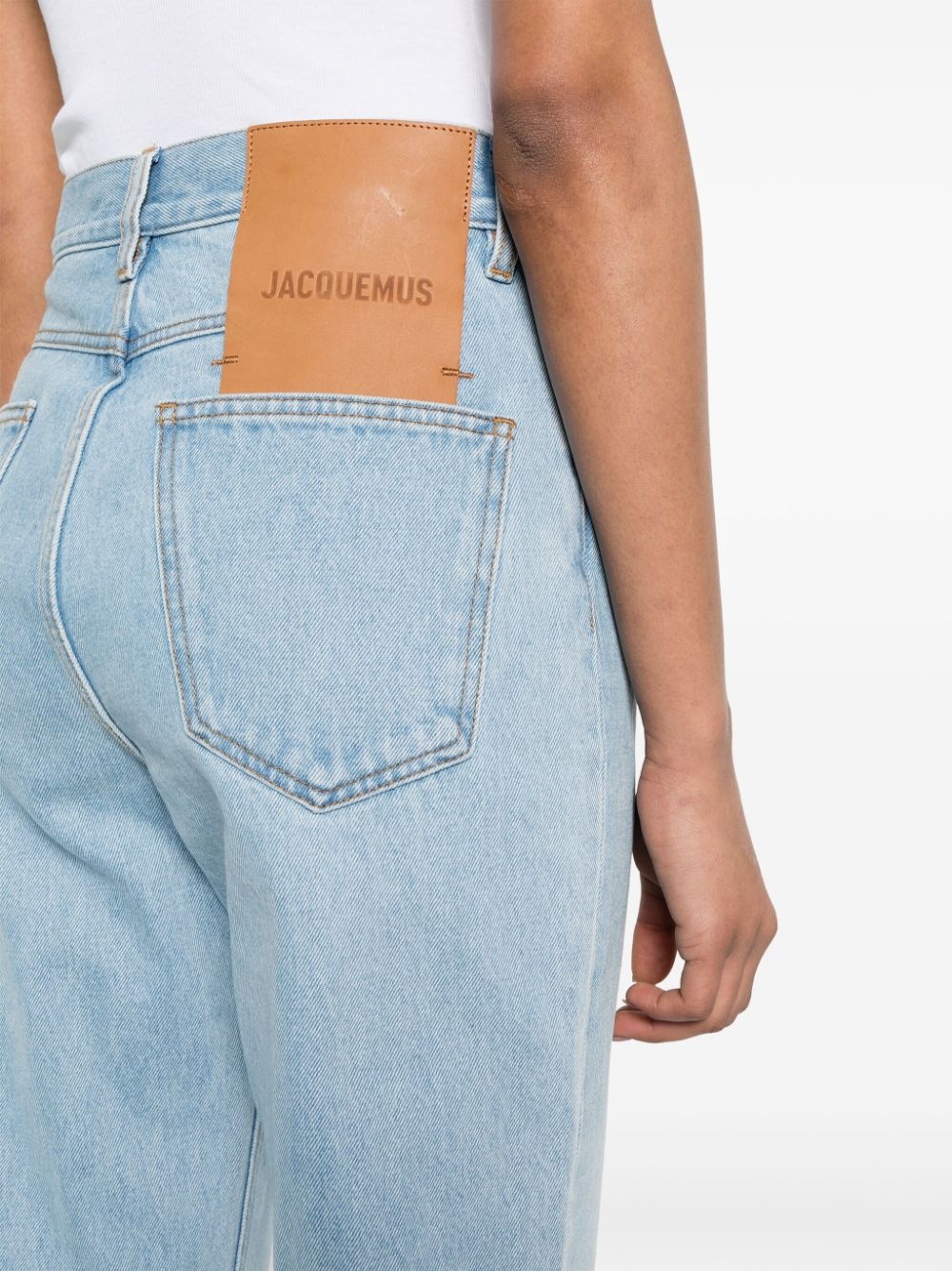 Le de-NÃ®mes droit straight-leg jeans - 5