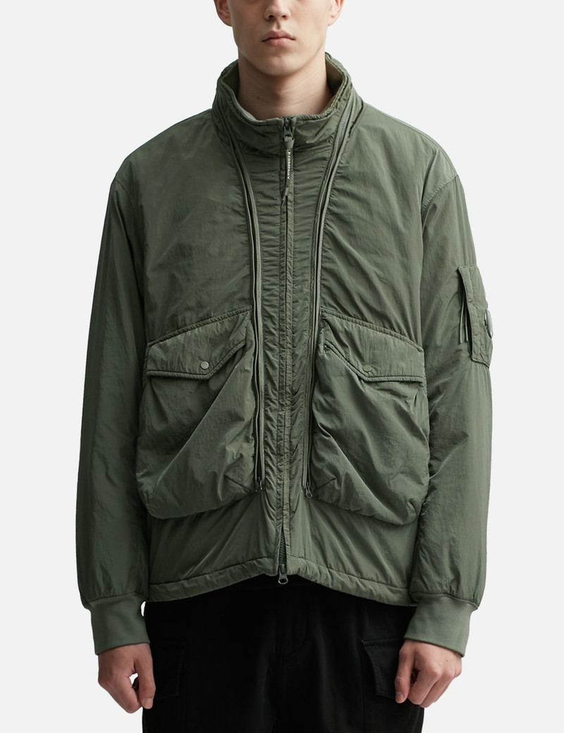 CHROME-R BODY ZIPPERS PADDED JACKET 7