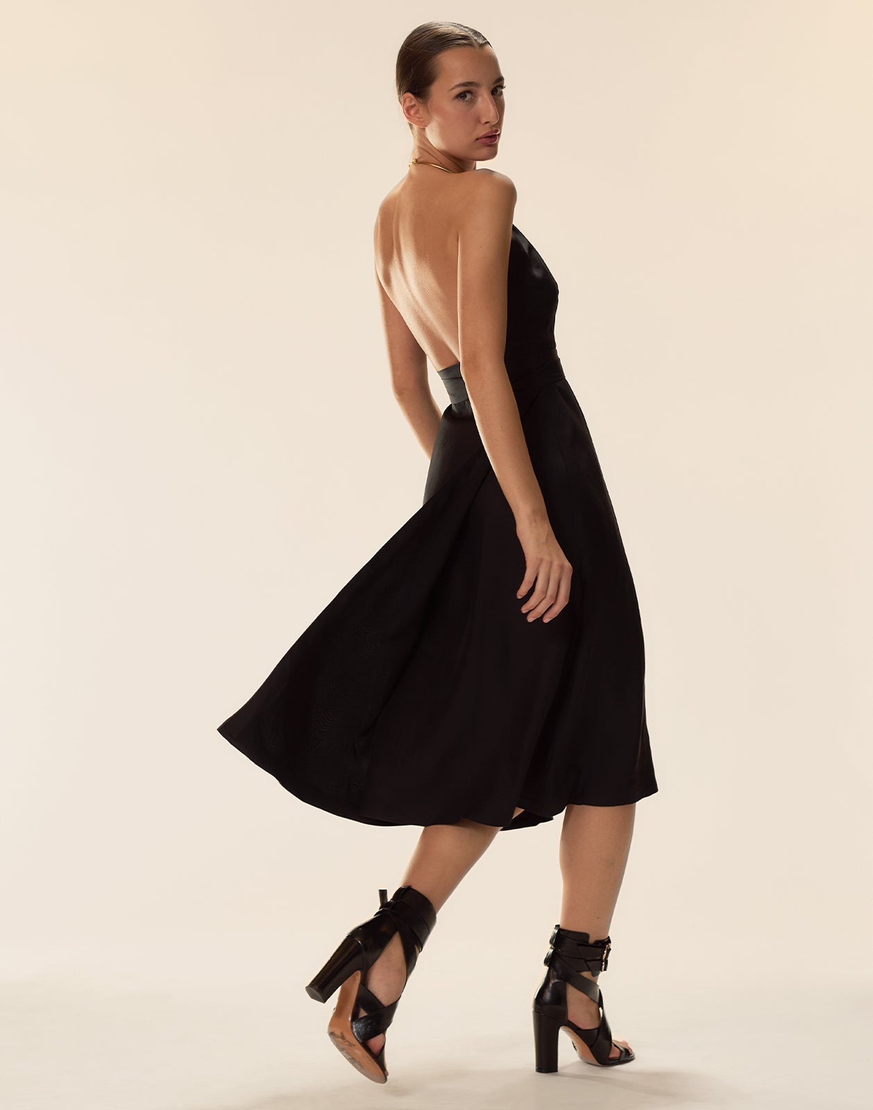 Talita Silk Wrap Dress - 3