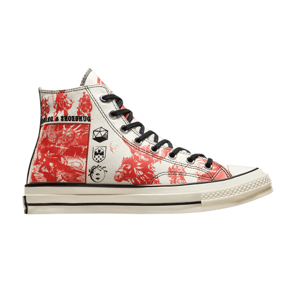 Dungeons & Dragons x Chuck Taylor All Star High 'Egret Red' - 1