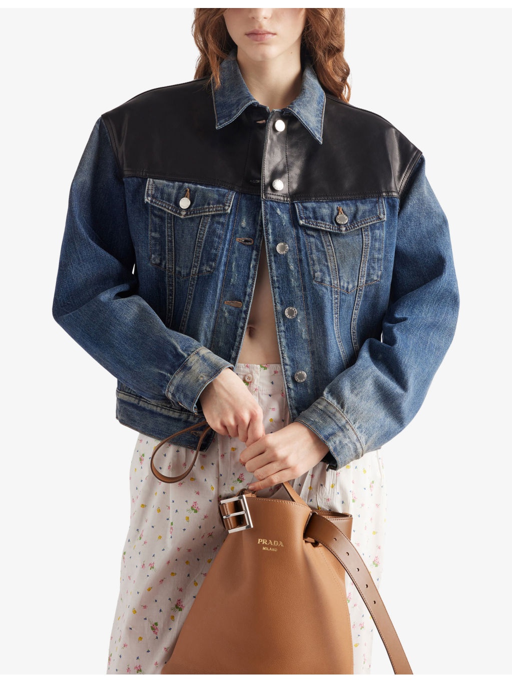 Bleached Relaxed-Fit Denim Jacket - 4