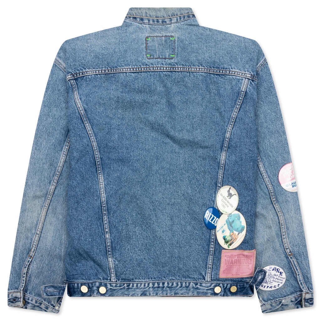CAMPAIGN DENIM JACKET - INDIGO - 2