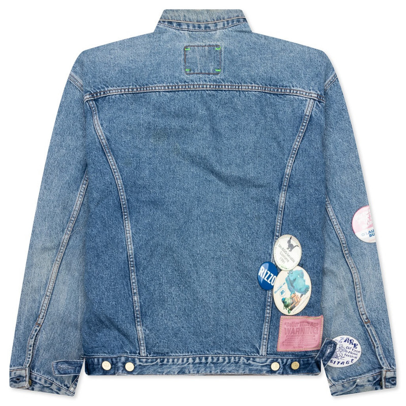 *Better With Age CAMPAIGN DENIM JACKET - INDIGO outlook