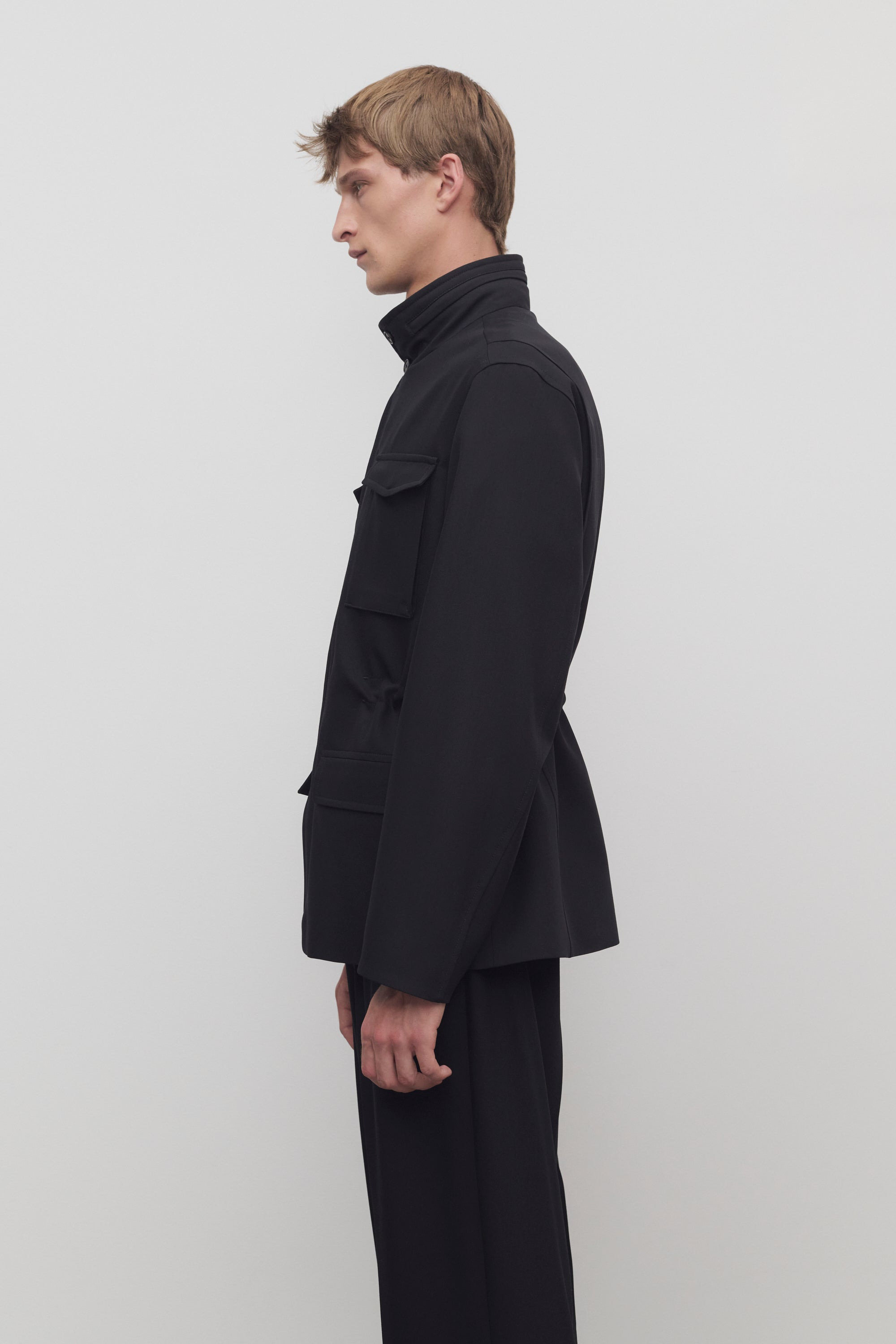 Tanith Jacket in Virgin Wool - 4