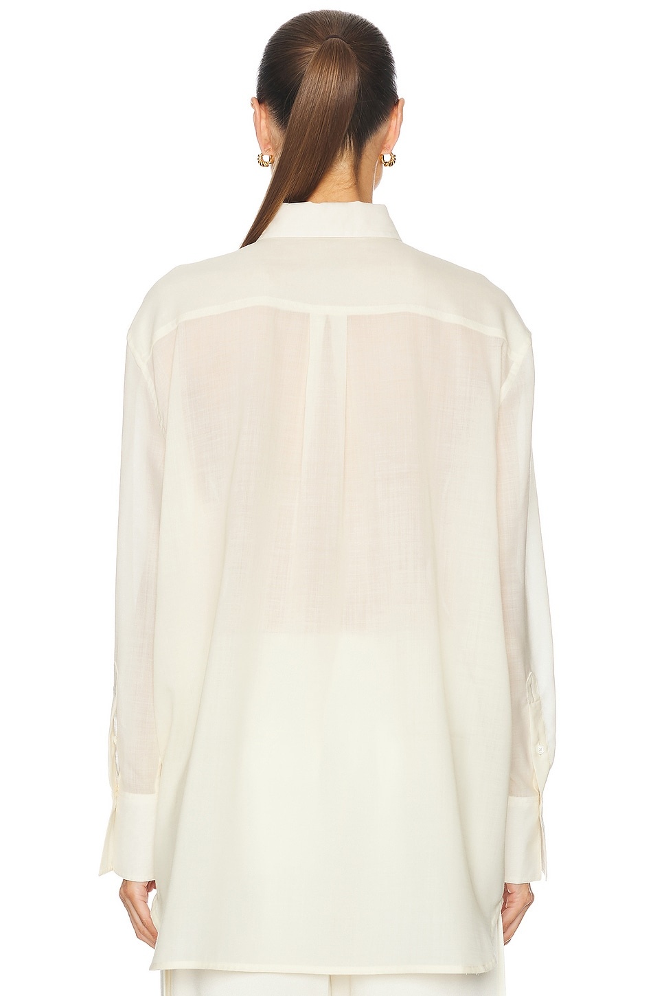 Relaxed Voile Shirt - 3