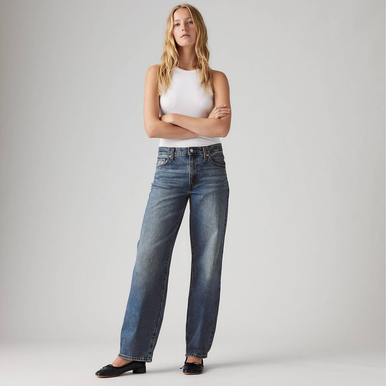 BAGGY DAD WOMEN'S JEANS - 3