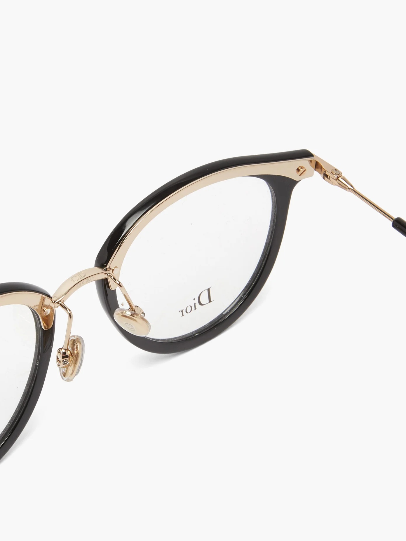 Diorline3F round tortoiseshell-acetate glasses - 4