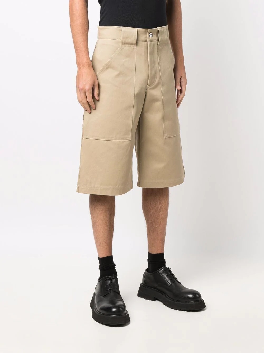 knee-length bermuda shorts - 3