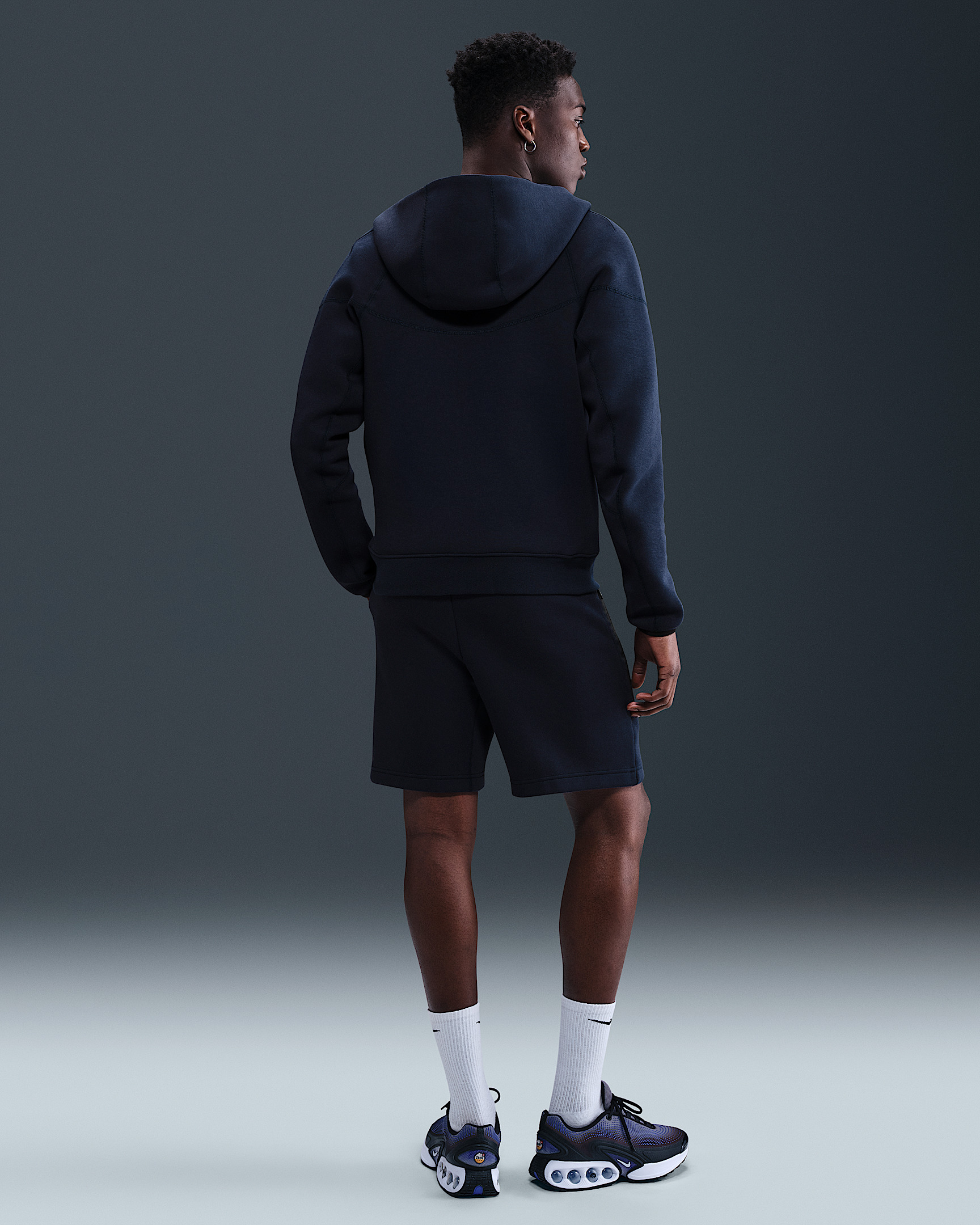 USMNT Tech Windrunner Men's Nike Soccer Fleece Full-Zip Hoodie - 5