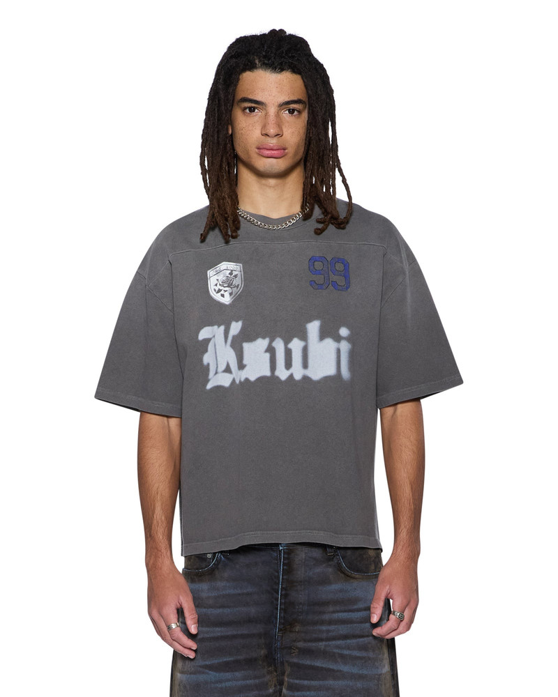 UTOPIA HALEN RAGLAN SS TEE CHARCOAL - 1