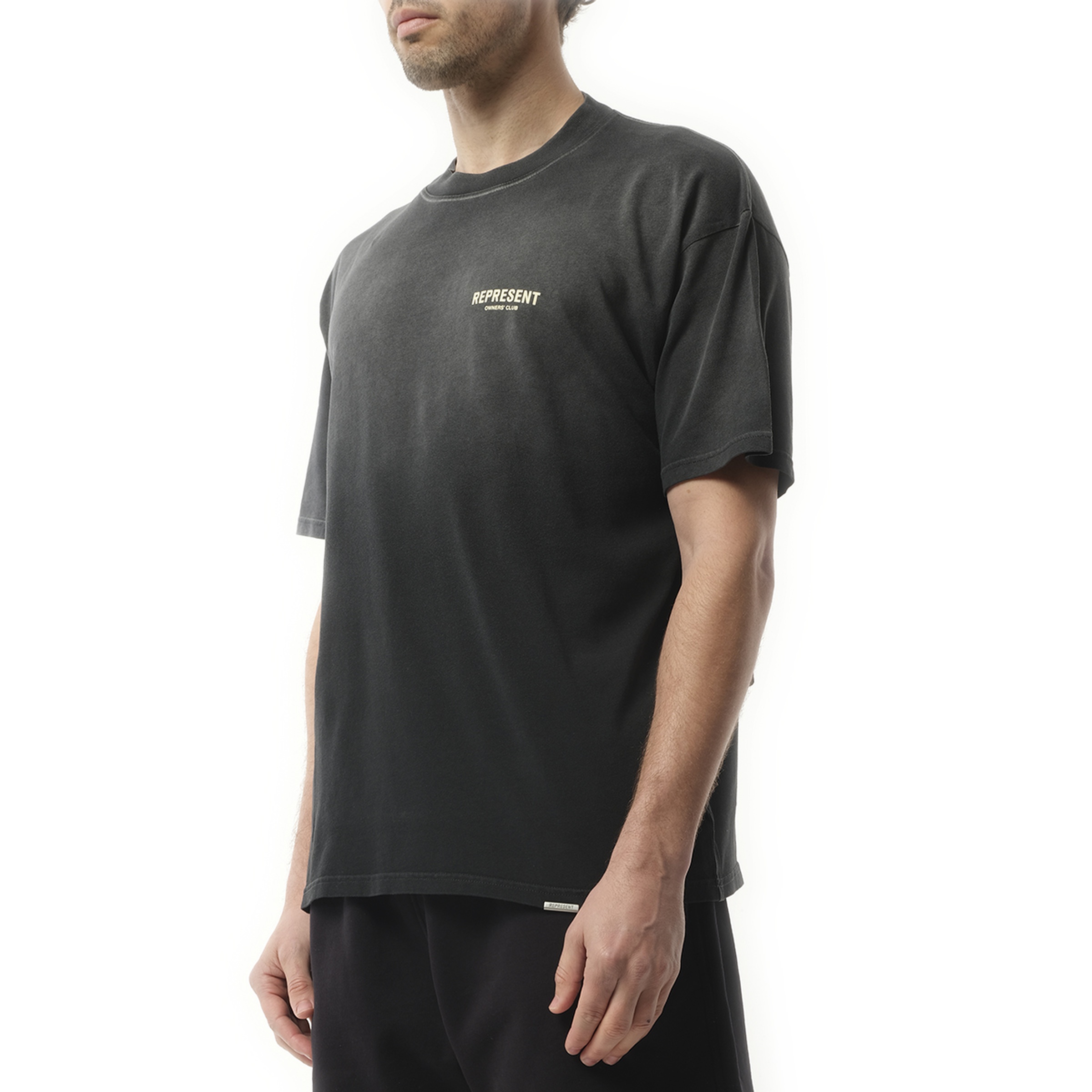 Represent Owners Club T-Shirt in Aged Black - 5