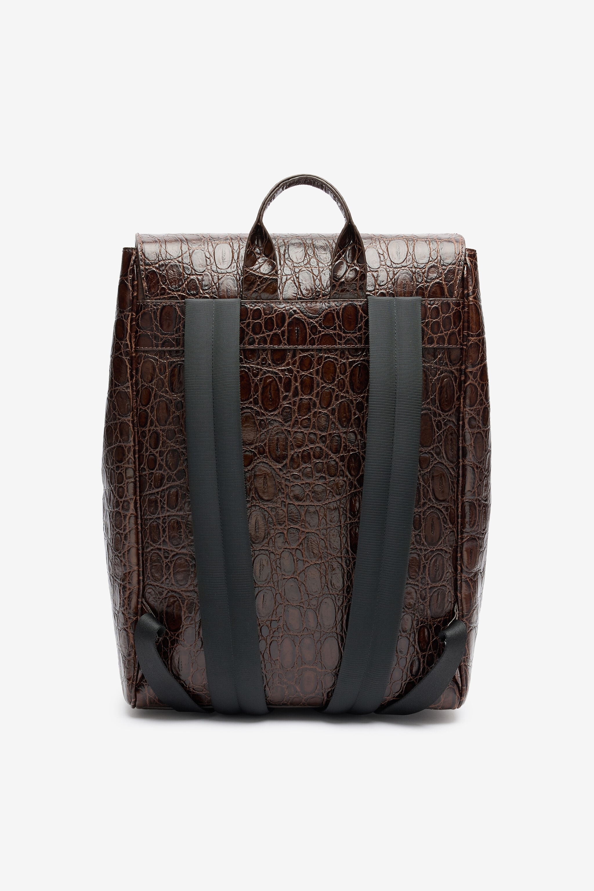 Crocodile Scale-Effect Backpack - 3