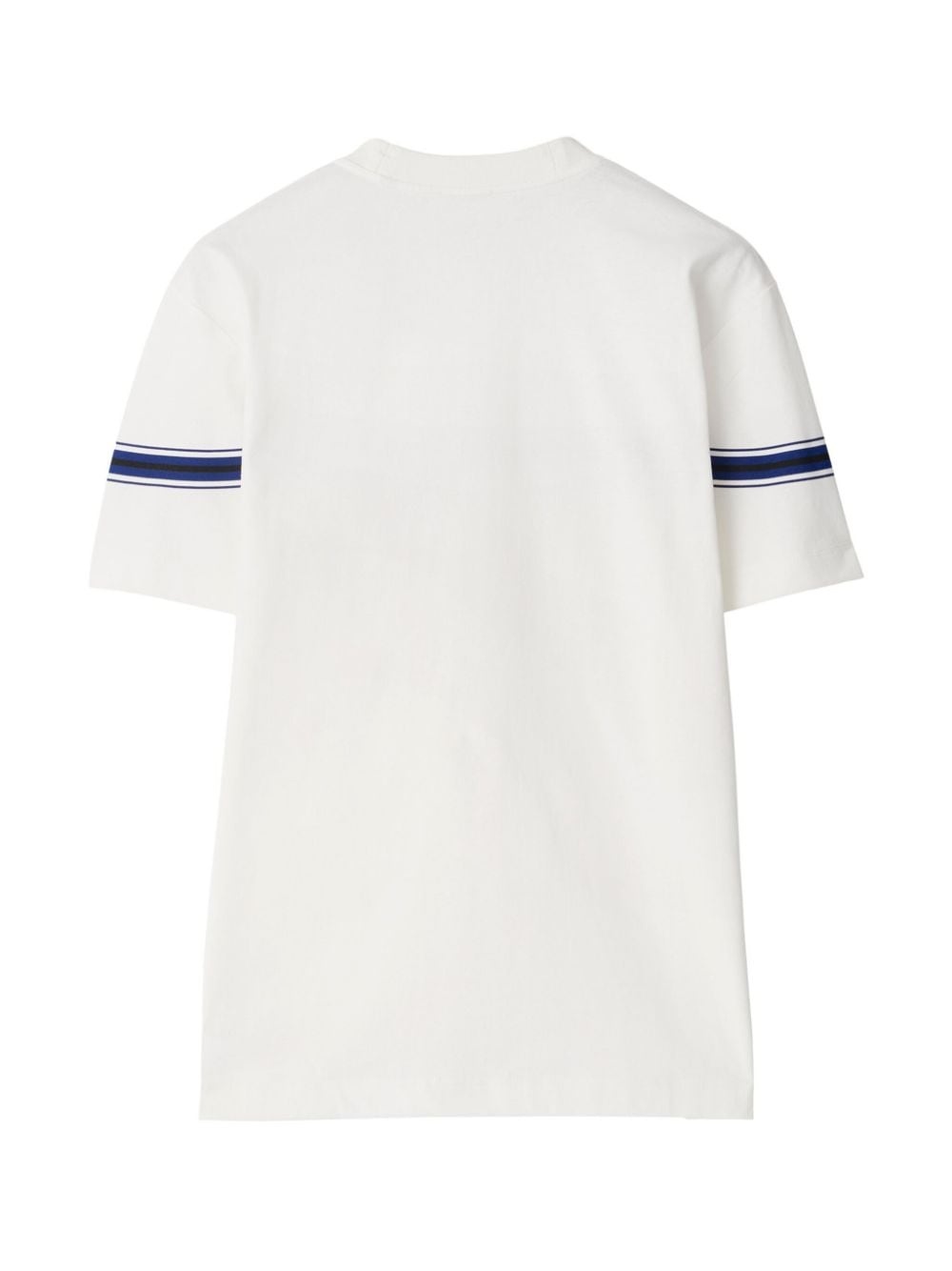 striped-detail cotton T-shirt - 6
