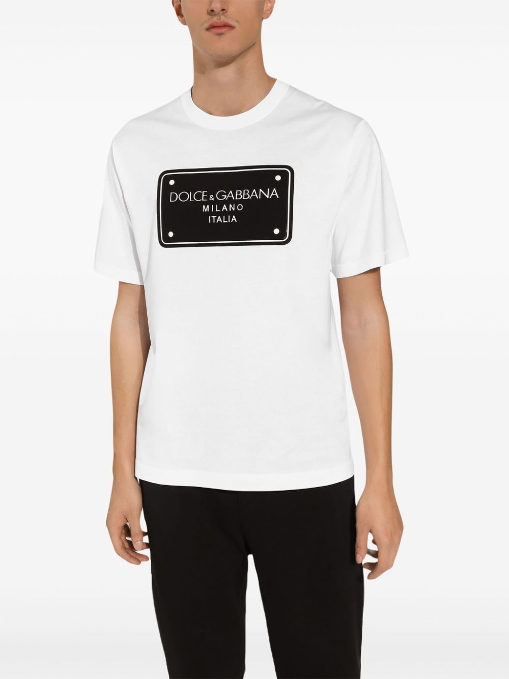 logo-print T-shirt - 2