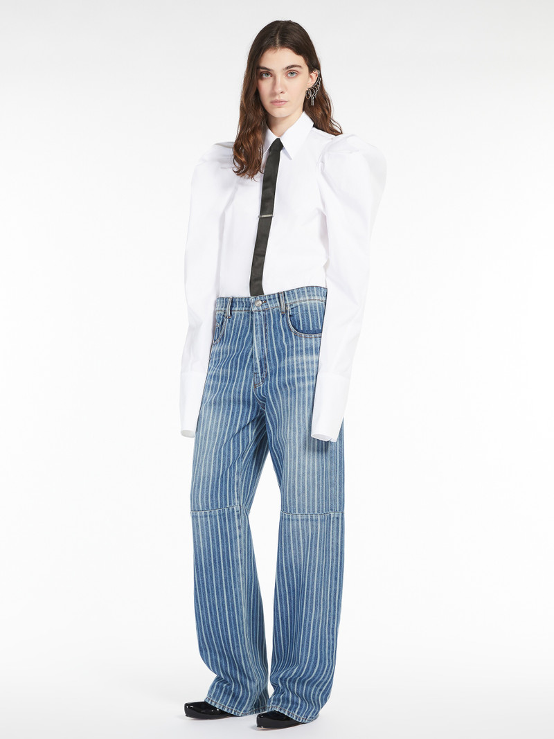 Max Mara MURGE Wide-fit striped jeans outlook