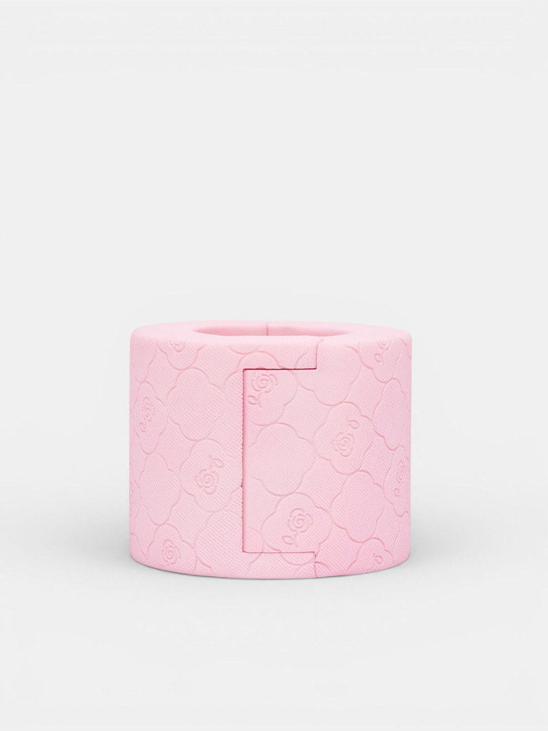 ASHLEY WILLIAMS Pink Floral Paper Roll Bracelet outlook
