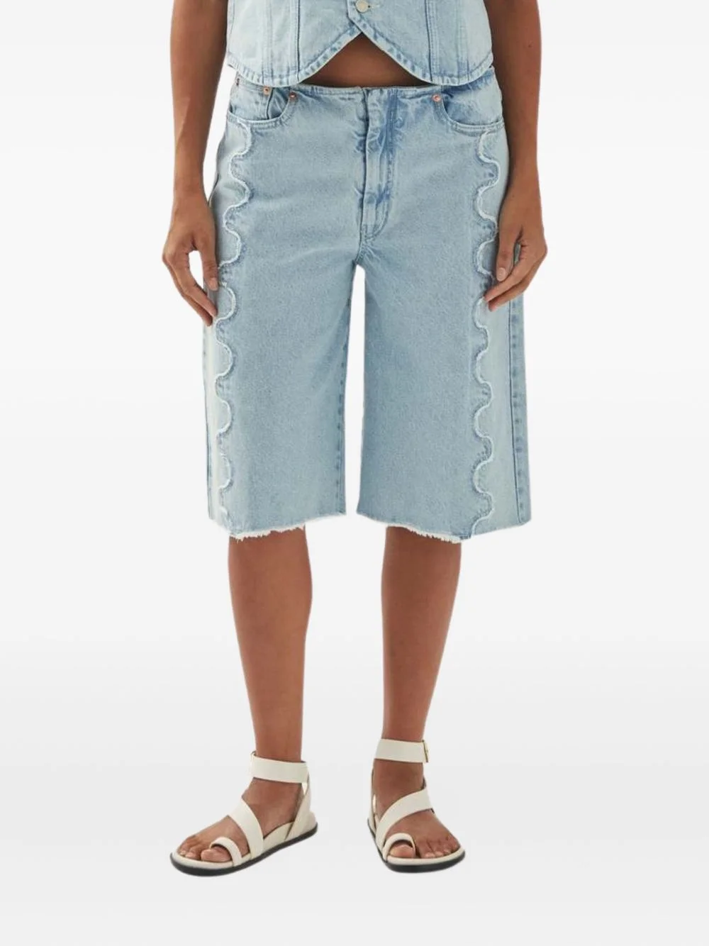 Erica denim shorts - 1