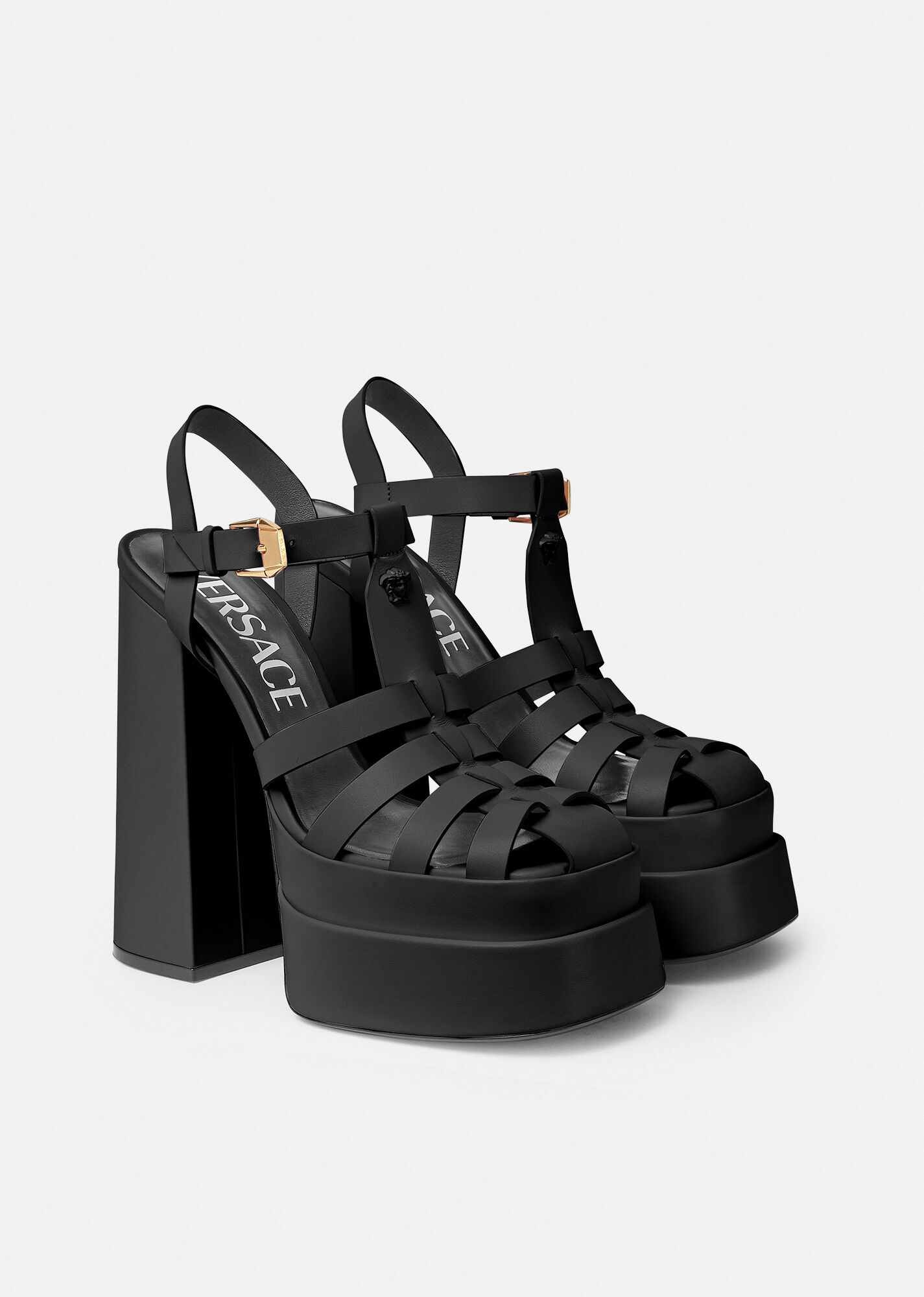 La Medusa Platform Sandals - 4