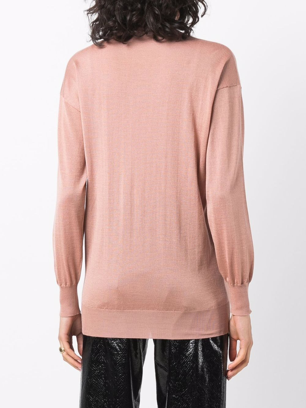 Tom Ford Women Silk Blend Turtleneck Sweater - 5