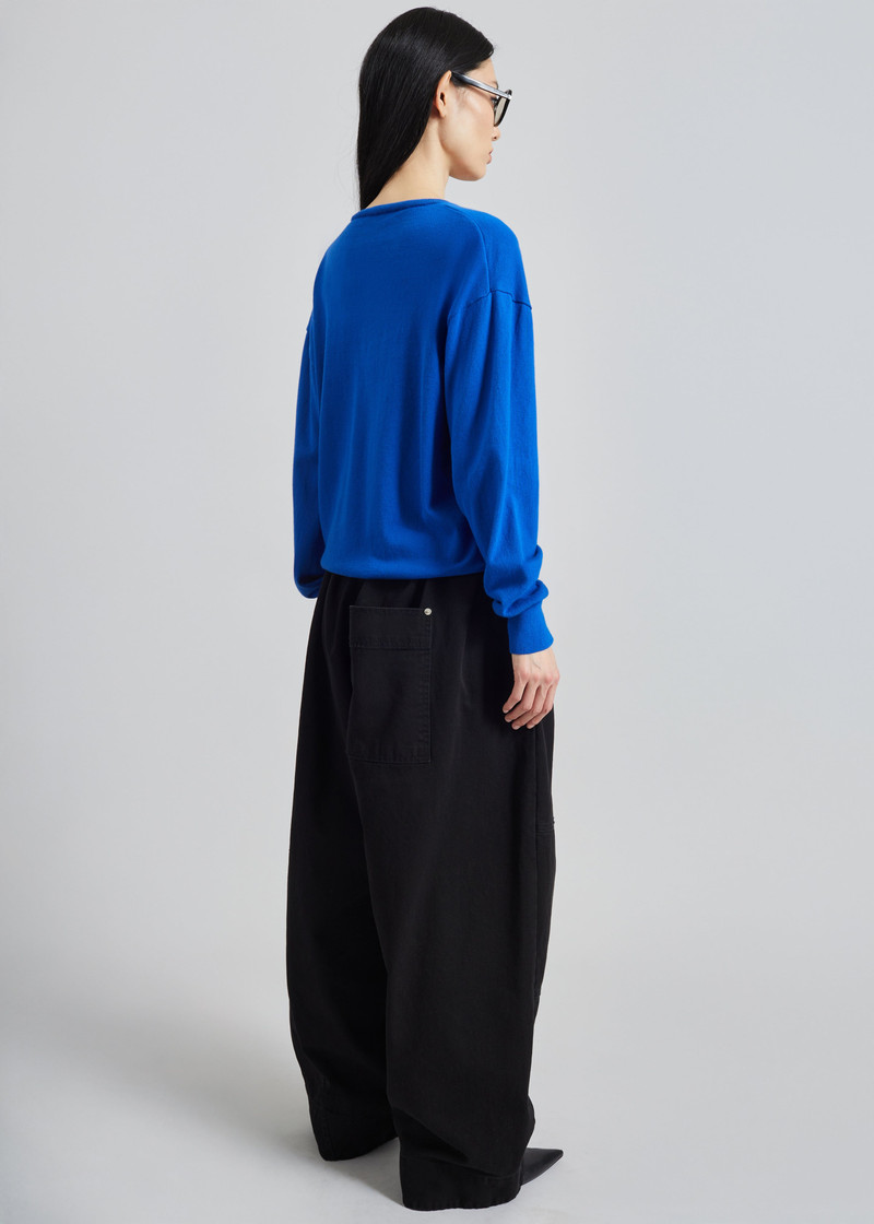Meera V-Neck Sweater - Cobalt 7