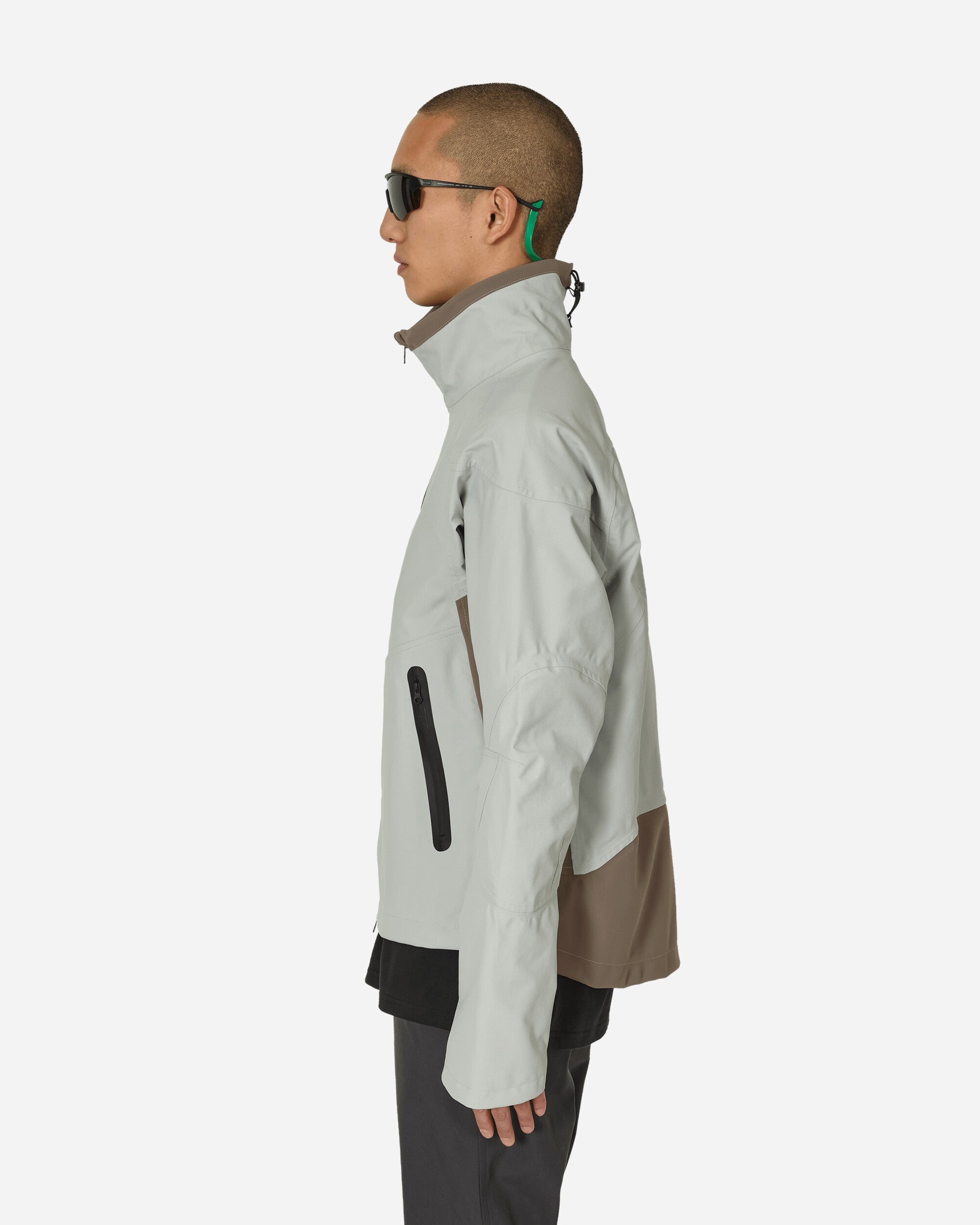 Skeleton 3L WR Jacket Light Grey - 2