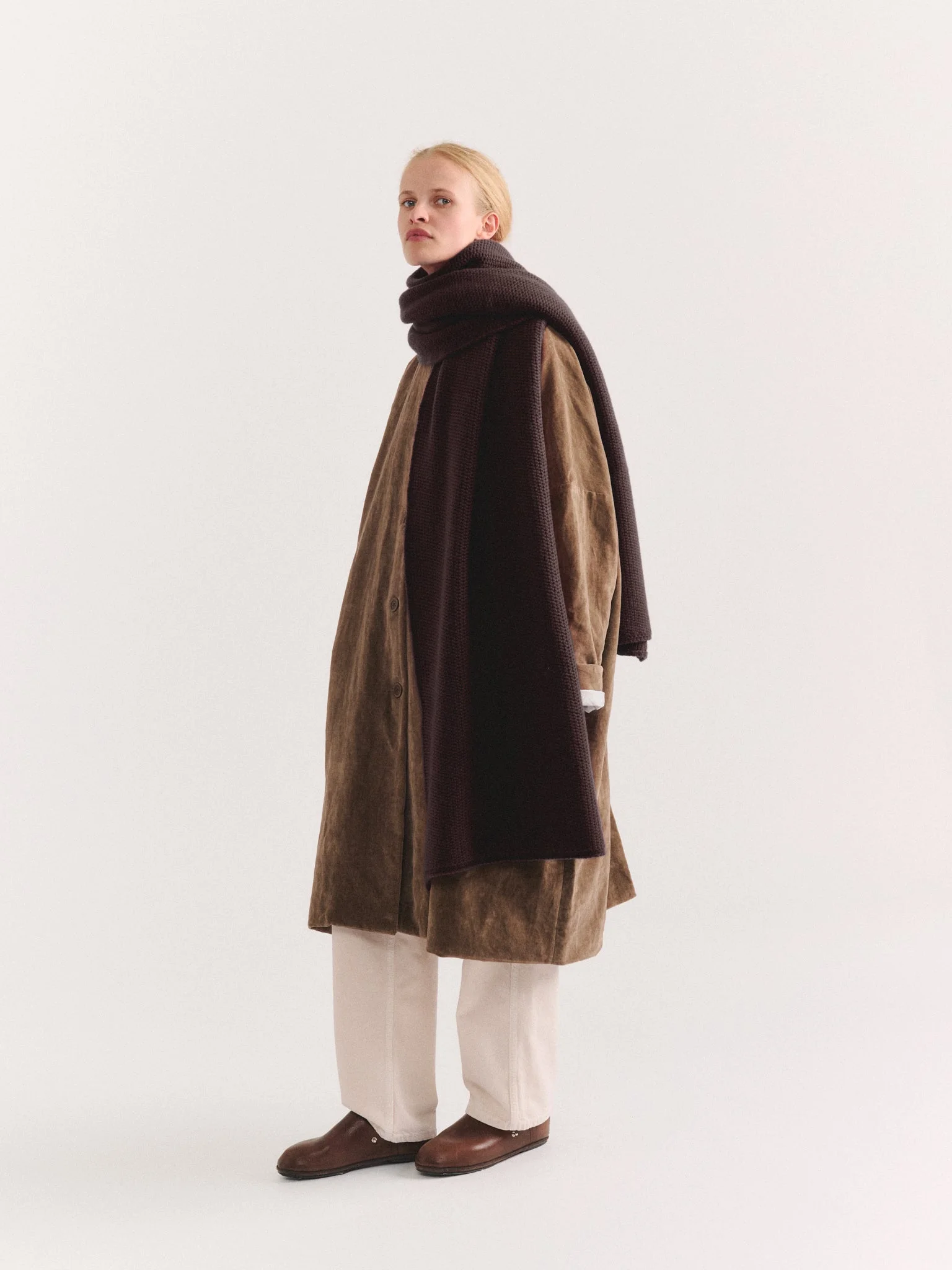 ROVER SCARF - WOOLY - EBONY - 1