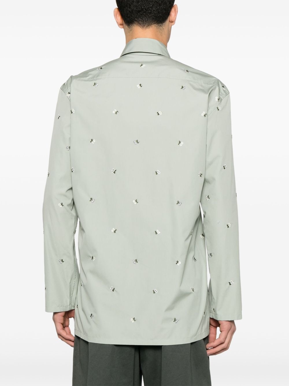 argile flowers poplin shirt - 4