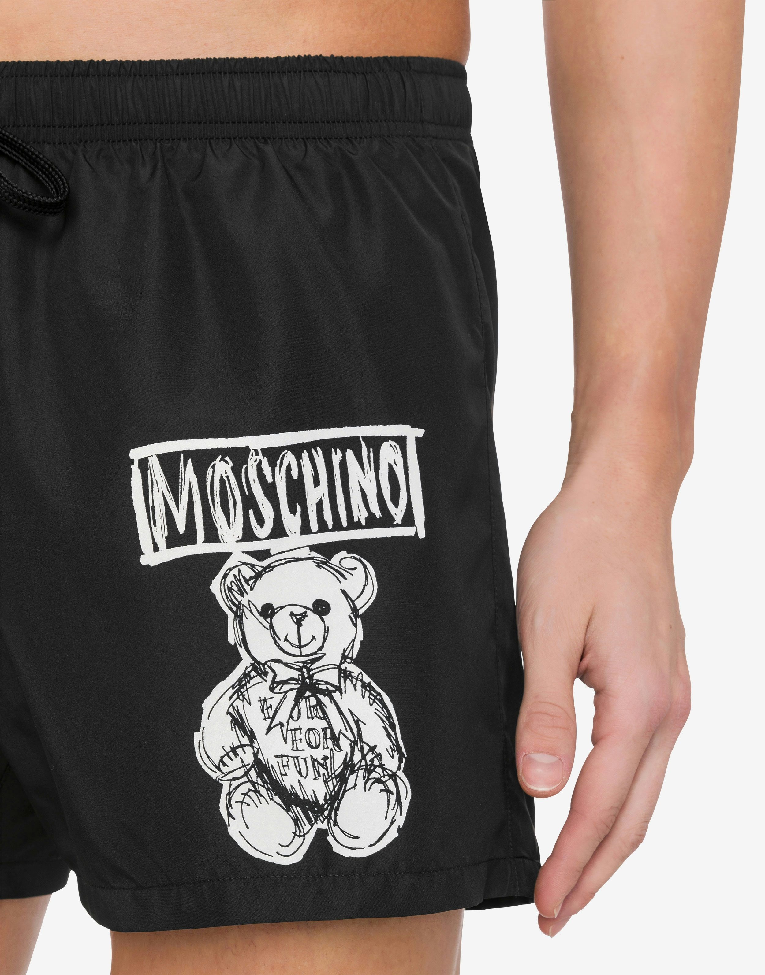 MOSCHINO TEDDY BEAR SWIM TRUNKS - 4