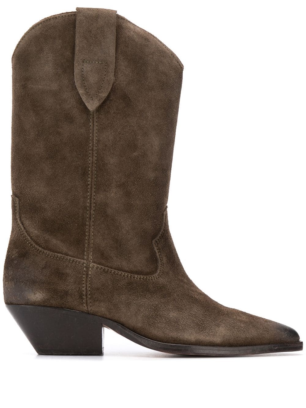 suede Western-style boots - 1