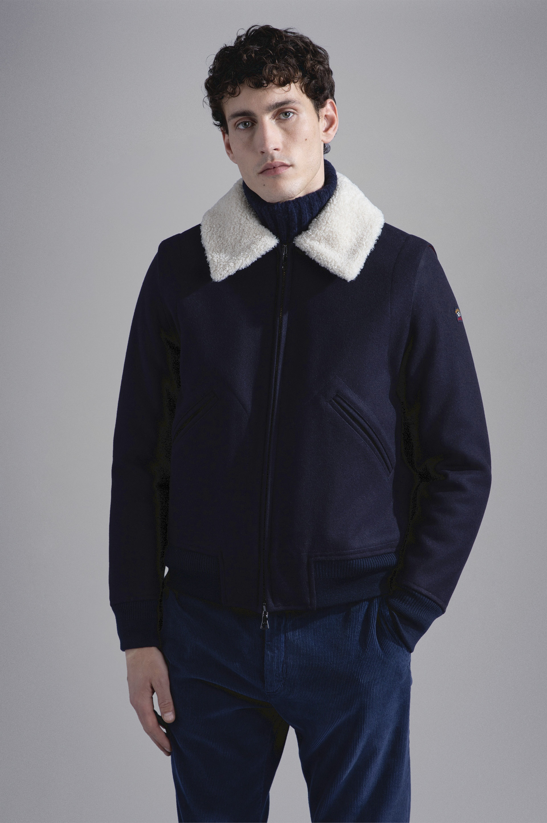 RE-WOOL BOMBER JACKET - 6